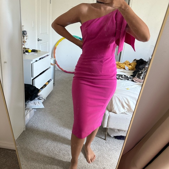 Dress the population midi dressb - Picture 2 of 6